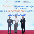 CEO GROUP ĐƯỢC VINH DANH TRONG TOP 40 DOANH NGHIỆP TƯ NHÂN TIÊU BIỂU ĐẠI DIỆN 40 NĂM ĐỔI MỚI - Tập đoàn CEO